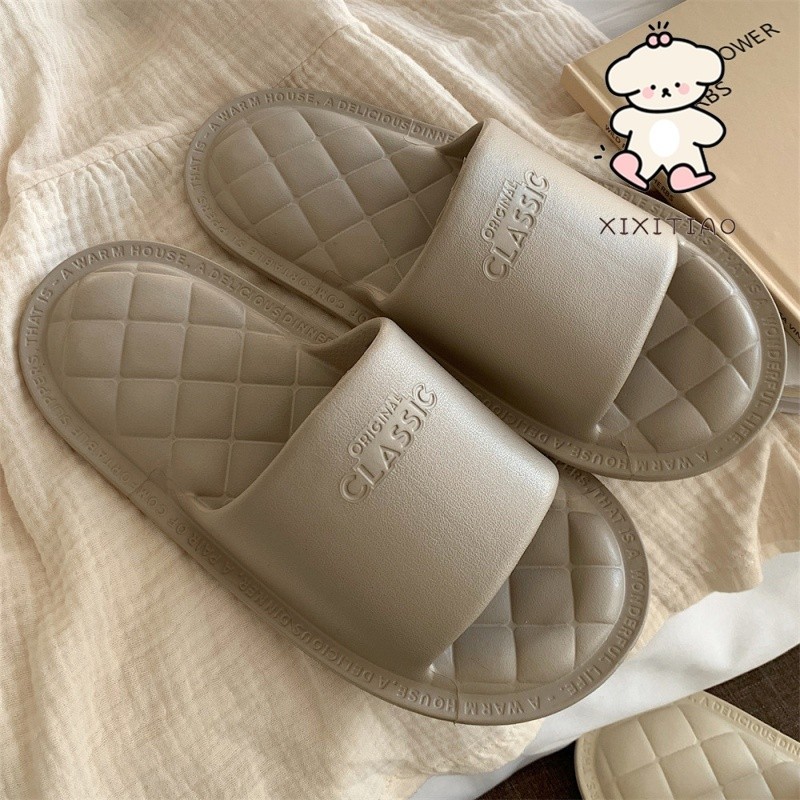 Xixitiao รองเท้าแตะ พื้นนิ่ม น้ําหนักเบา ใส่สบาย เหมาะกับใส่ในบ้าน ห้องน้ํา สําหรับผู้หญิง