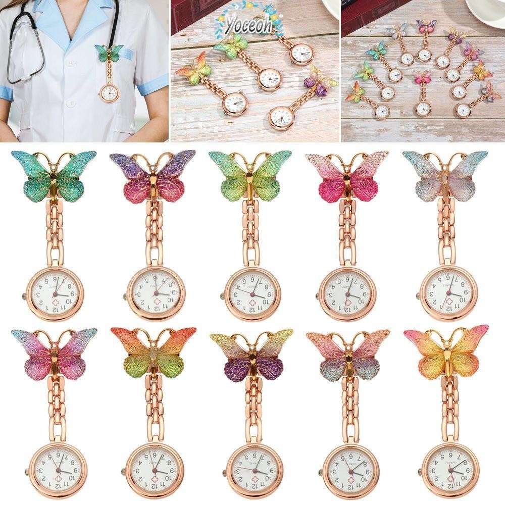 YOCEOH Pocket Watch Women Medical Nurse Doctor Quartz Clock