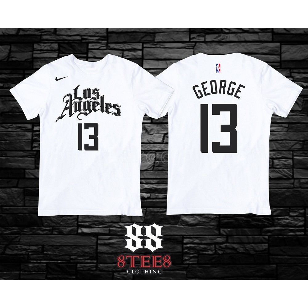 NBA Los Angeles Clippers Paul George #13 Jersey Premium Quality T-ShirtS-5XL
