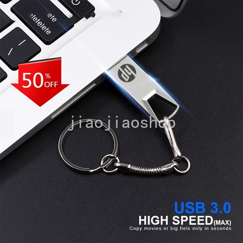 แฟลชไดรฟ์ USB กันน้ํา 2TB USB3.0 PenDrive ความเร็วสูง