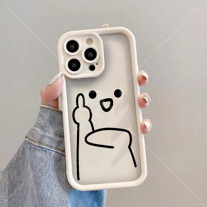 Emery Q18 Middle Finger Smiley Itel 3333