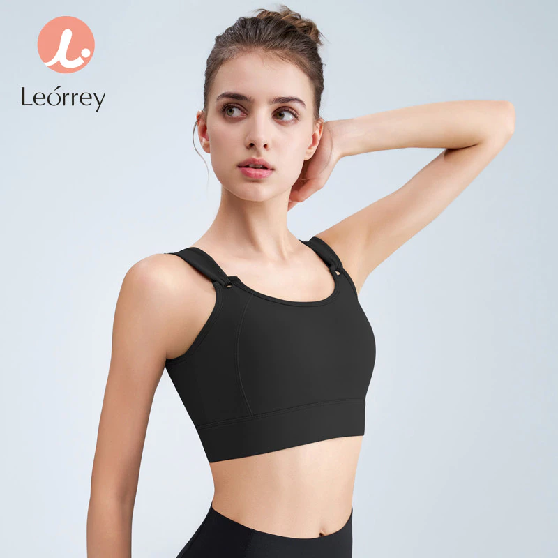 Leorrey เสื้อชั้นในมีโครงทรงสปอร์ตไซส์ใหญ่ แบบสายเดี่ยวพร้อมแผ่นรองไหล่ thumbnail 5