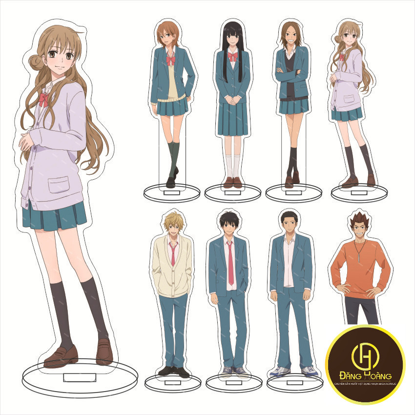 พวงกุญแจ, อะนิเมะ Standee รุ่น Kimi ni Todoke Kunuma Sawako Kazeya Shouta Yano Ayane ศึกษาและโต๊ะทํา