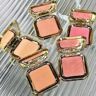 OKDEALS Powder Blusher, Monochrome Natural Brightening Highlight Powder Blusher, การมองเห็นสูงสีมันฝรั่งบด Contour Shadow Expansives Color Powder Blusher Universal