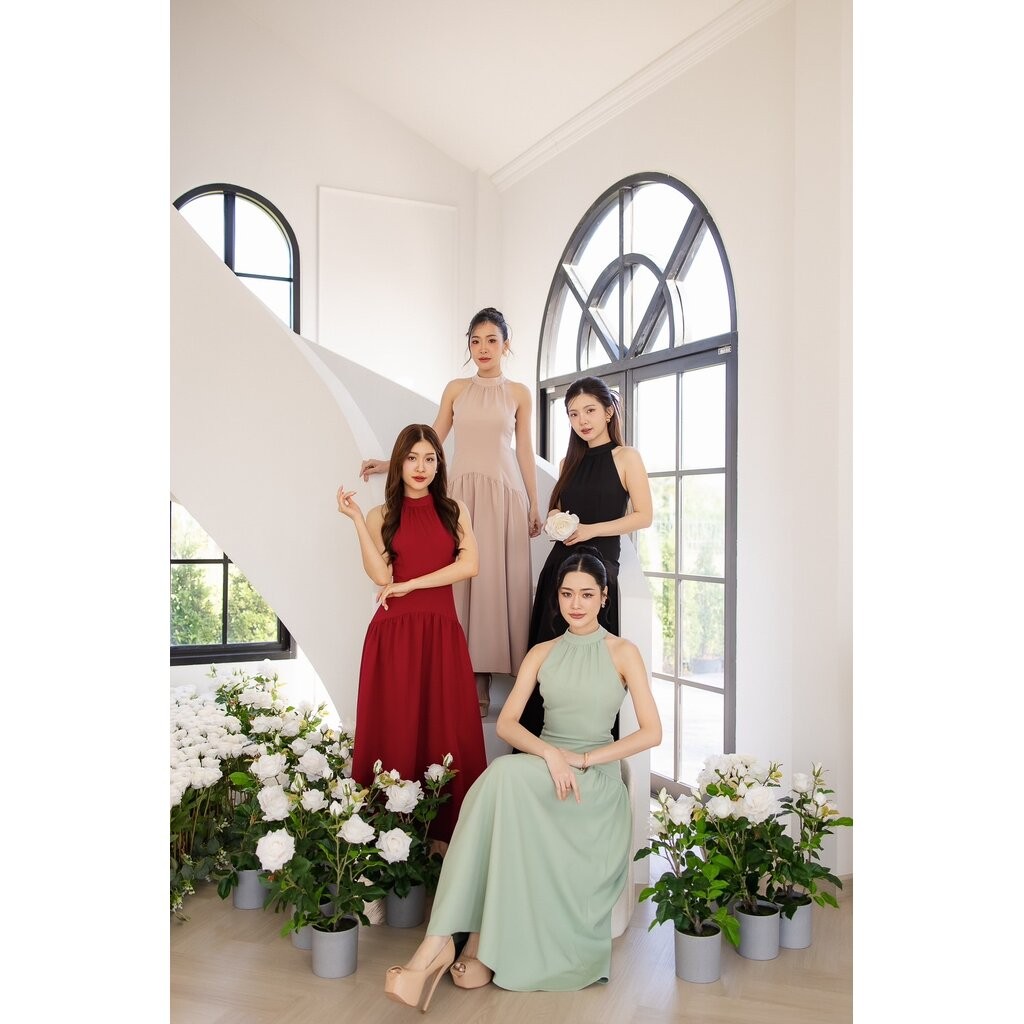 ชุดเดรสไปงานแต่ง ชุดออกงาน MY LADY BY BAIFERN - ML0491
