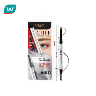 Browit บราวอิท เชฟ อายบราว เพนซิล 0.15ก. 01 ทาร์ต บราวน์
