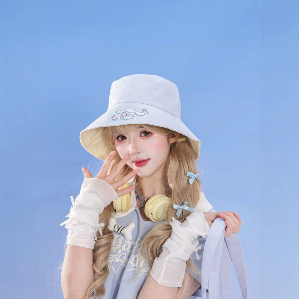 ขอนำเสนอหมวก Bucket ลายการ์ตูน สามารถกลับด้านใส่ได้ 2 รูปที่ 5