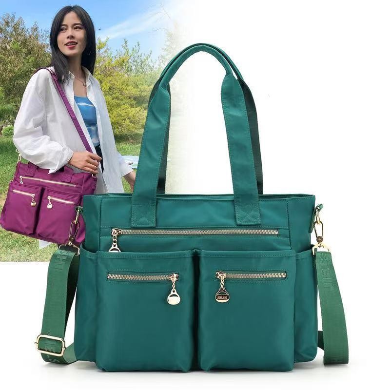 miss bag fshion1 กระเป๋าสะพายไหล่ความจุขนาดใหญ่ กระเป๋าเดินทางคอมพิวเตอร์