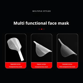 ผม Stylish Salon Facial Protector Hairdressing Protect Coloring - Mask Face Spray Eye Clear D1t2