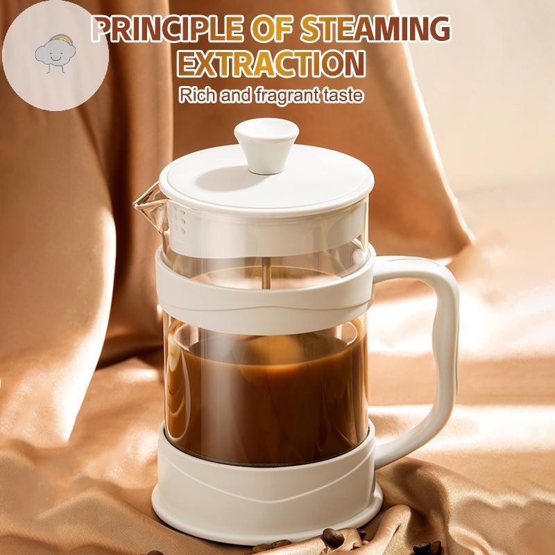 สอง มือกดเครื่องชงกาแฟบ้านการต้มกาแฟกดกรองชาเครื่องชงกาแฟมือหม้อกรองมัลติฟังก์ชั่น ไทย