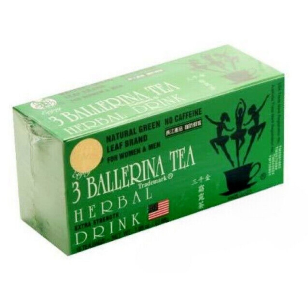 3 BALLERINA HERBAL TEA EXTRA STRENGTH 18 ถุงชาธรรมชาติ