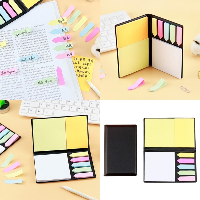 Seng Bright Color Page Index Sticker Set Page Makers for Page Bookmarks Stick Notes Flags สีสัน Inde