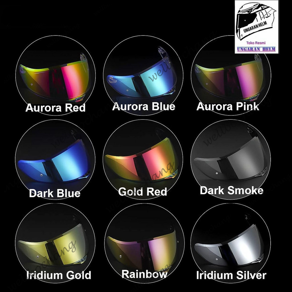 [ReadyStock]Sec Visor Lens Sec Whirlwind Windstorm V1 V2 V3 Challenger Blitzer Sec Huslin