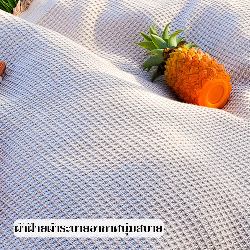 เสื่อชายหาด เสื่อปิคนิค เสื่อปิคนิคลายสก็อต ผ้าปูปิคนิค ลายมินิมอล ผ้าพร็อพถ่ายรูป ล้างทำความสะอาดได้ - รูปที่ 5