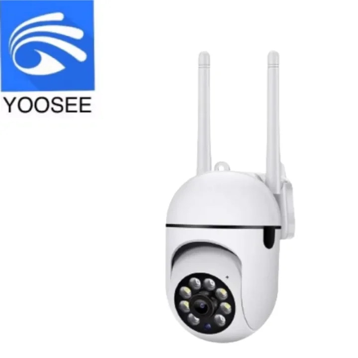 กล้องวงจรปิด Yoosee Dual Lens CCTV Camera wifi 360° ดูสองหน้าจอเลนส์สองช่องพร้อมกัน 8MP กันฝนกันแดด การสนทนาด้วยเสีย