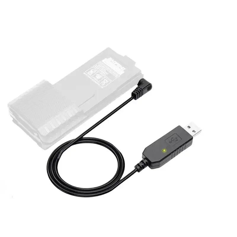 สายชาร์จ USB สําหรับ BaoFeng Walkie Talkie UV-5R UV-82 3800mAh UV-S9 Plus BF-B3 Plus AR-152 Walkie Talkie วิทยุสองทาง