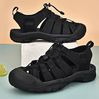Newport H2 กลางแจ้งรองเท้าแตะปิดนิ้วเท้าครบรอบสีลื่น Anti-Collision Wading River Tracing รองเท้า UV08 ZOWQ