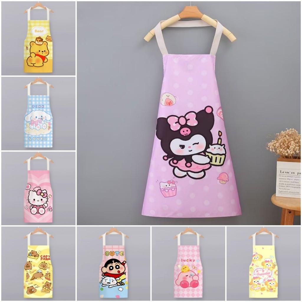 🧑‍🍳สินค้าพร้อมส่งในไทย🧂ผ้ากันเปื้อน ผ้ากันเปื้อนทำอาหาร สำหรับทำอาหาร ระบายอากาศได้ดี สําหรับผู้หญิง สวยน่ารัก