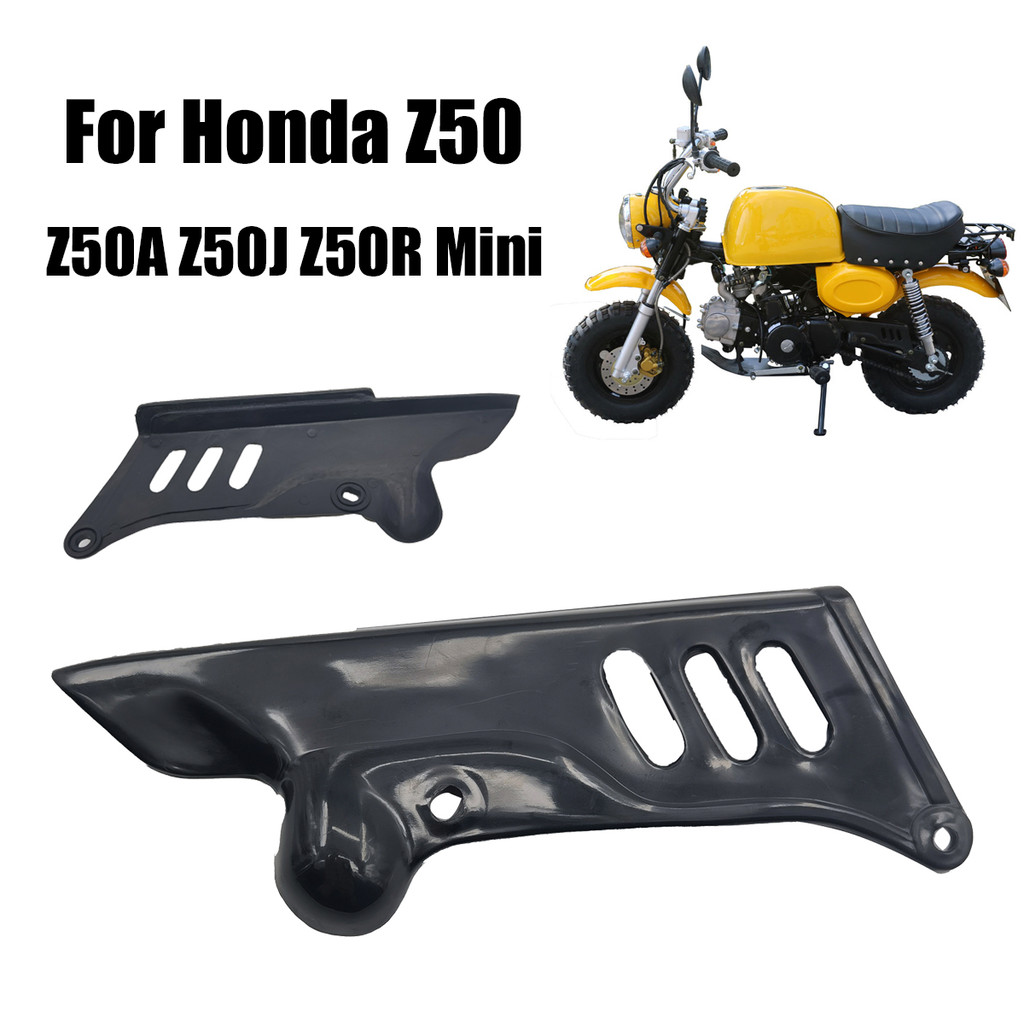 Chain Guide Guard Fully Wraps สําหรับ Honda Z50 Z50A Z50J Z50R Mini Trail Monkey ชิ้นส่วนจักรยานพลาสติก