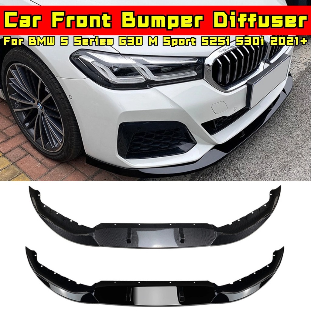 สําหรับ BMW 5 Series G30 M Sport 525i 530i ด้านหน้า Lip Diffuser Splitter สําหรับ BMW 5 Series G30 M