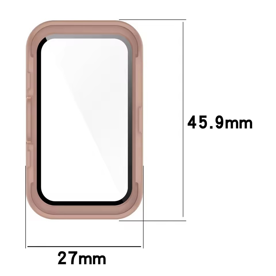 กระจกนิรภัย + กรณีสําหรับ For Huawei Band 10 สมาร์ทนาฬิกาทุกรอบกันชนป้องกันหน้าจอสําหรับ For Huawei Band 10 อุปกรณ์เสริมฝาครอบ