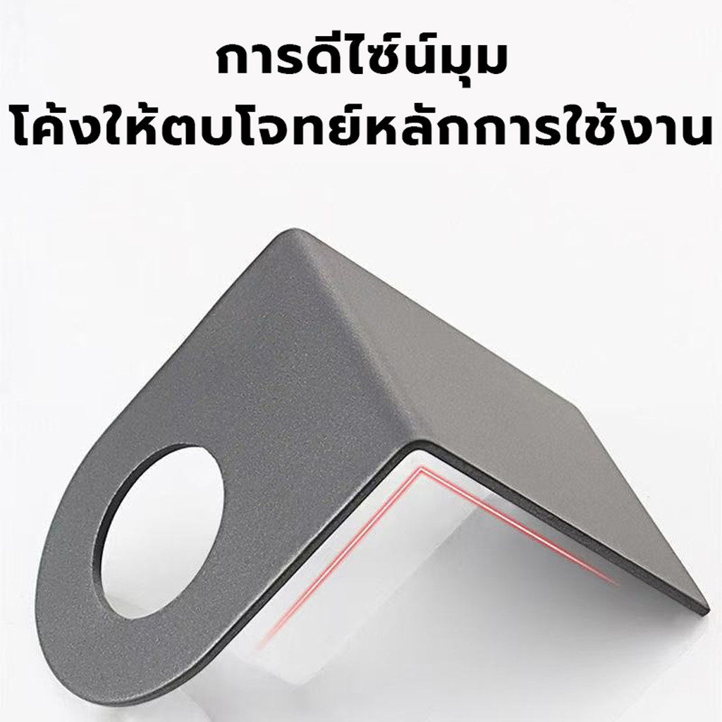 ที่แขวนขวดแชมพู ผนังสีเงิน/สีดําสแตนเลสปั๊มมือยืนแขวนขวดแขวนชั้นวาง,ห้องน้ําแชมพูและสบู่ตู้แร็ค แบบหัวปั๊ม ไม่ต้องเจาะ - รูปที่ 4