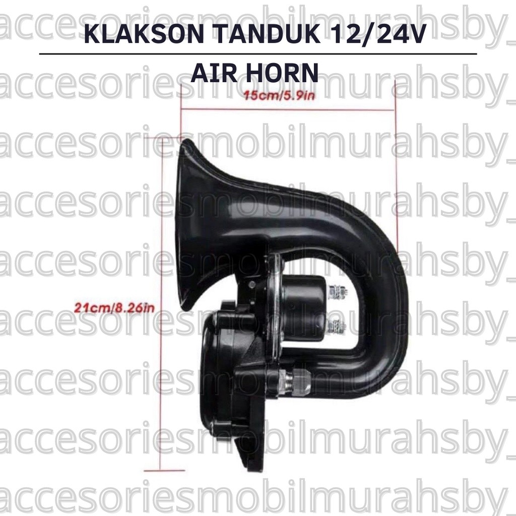 Scania volvo แตรลม/แตรรถบรรทุกหอยทาก 12-24v