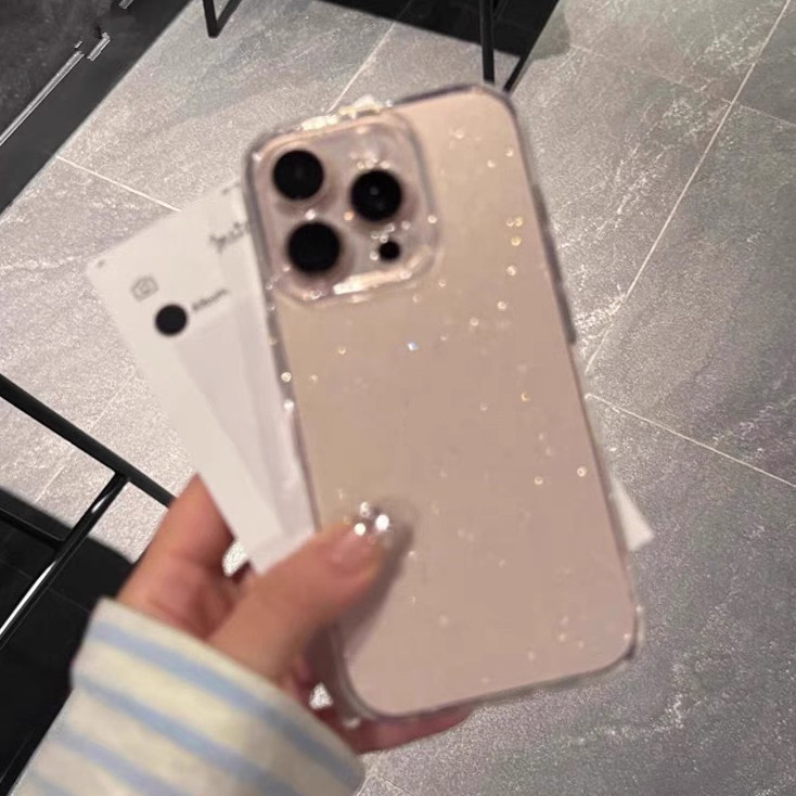 เคสใสกากเพชร สำหรับ for iPhone 16 16Pro 16Promax 16plus สำหรับ ไอโฟน 13 12 11 14 15 16 Pro max Plus 