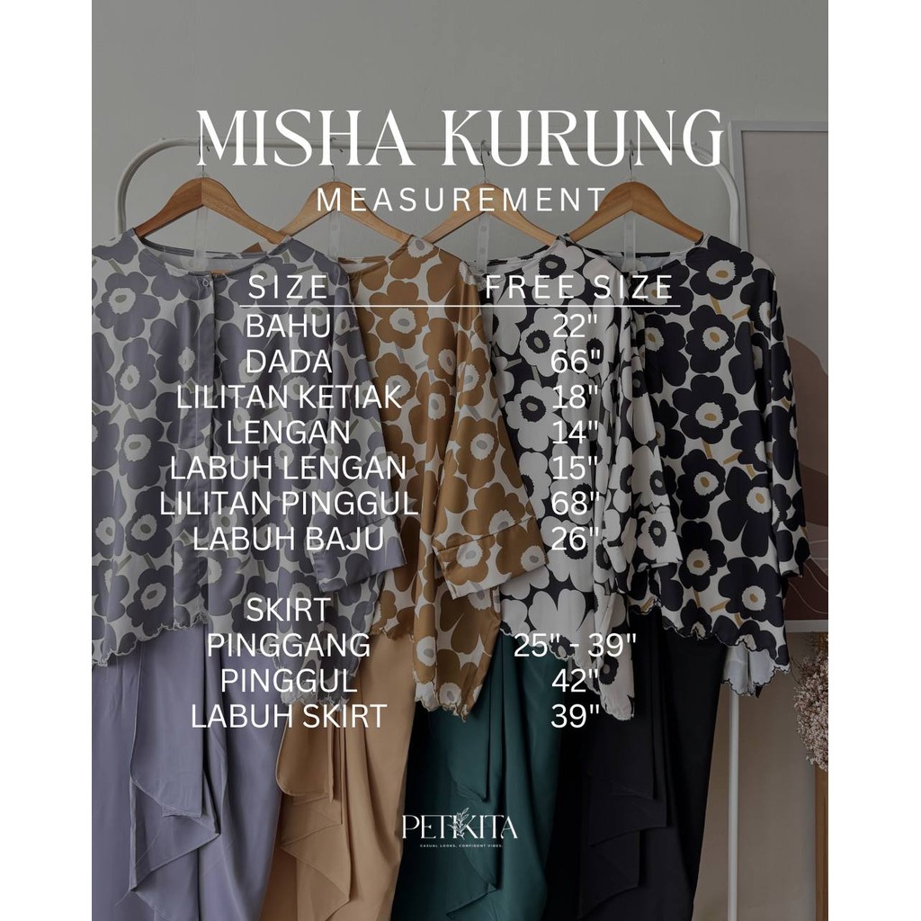 MISHA KURUNG PETKITA RAYA 2025