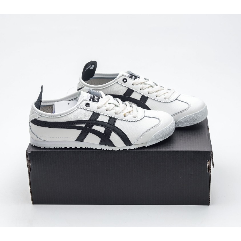 รองเท้า Onitsuka Tiger TIGER CORSAIR รุ่น A55 สไตล์ Unisex สีขาวลายแดง