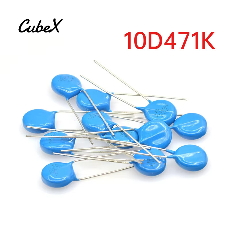 20 ชิ้นใหม่เดิม 10D 471K varistors 470V 471K 10D สําหรับนักประวัติศาสตร์