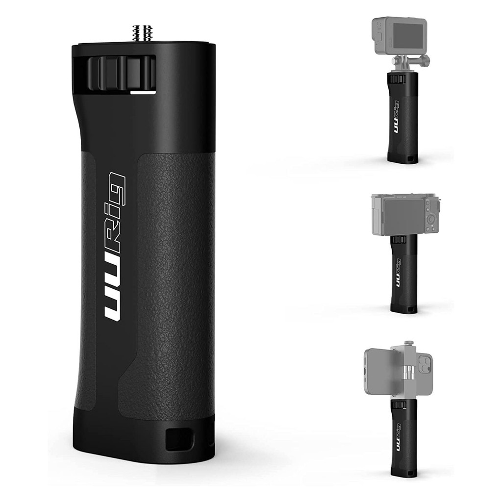 Uurig กล้อง Handle Grip 1/4 "สกรูสําหรับกล้อง Stabilizer