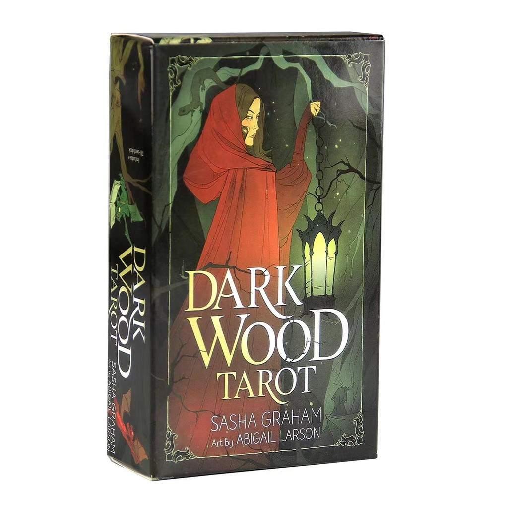 Dark Wood Tarot Cards A 78 Oracle Deck English Visions Divination Edition Borad เล่นเกม