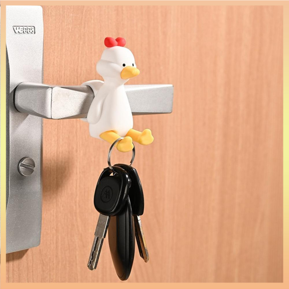 สร้างสรรค์ซิลิโคนเป็ดป้องกันการชนกันประตูกันชนประตู3งเป็ดมือจับประตูฝาครอบป้องกันห้องนอนศึกษาเงียบประตูกันชน