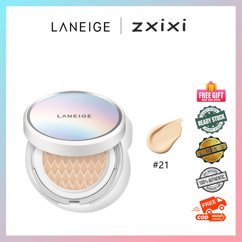 Laneige BB Whitening Cushion SPF50+ PA+++ 15g Refill Beige 21 / Ivory 13