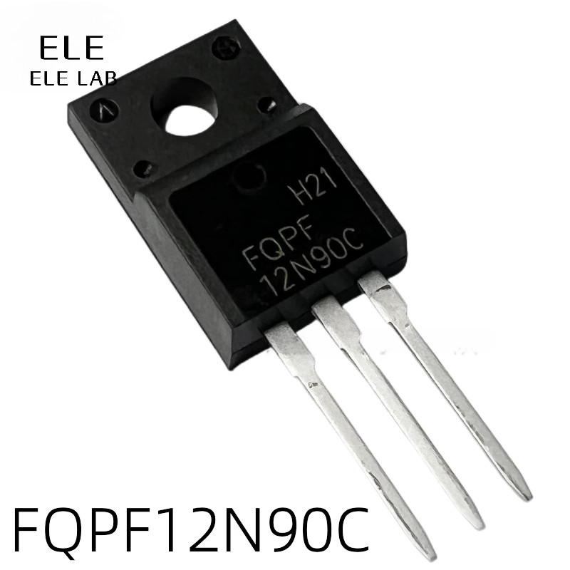 Original FQPF12N90C 12N90C FQPF12N90 N-Channel MOSFET ทรานซิสเตอร์ 900V 12A TO-220F