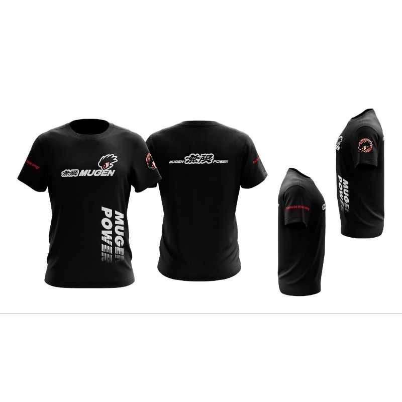 เสื้อยืด Mugen Power Eye เสื้อไมโครไฟเบอร์ Limited Edition