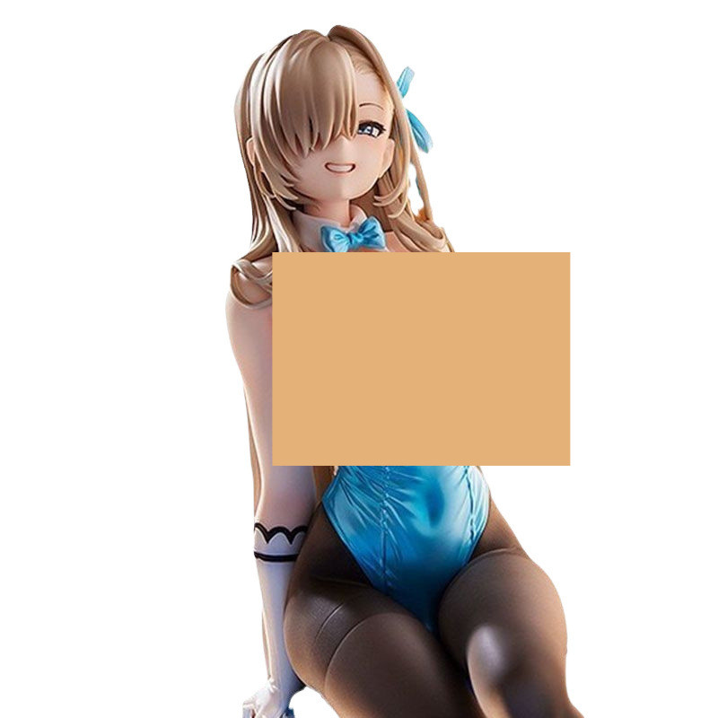 [คลังสินค้าพร้อม] Influencer Tomorrow Desktop Figure Two-Dimensional Blue Bunny Girl Model File Namo