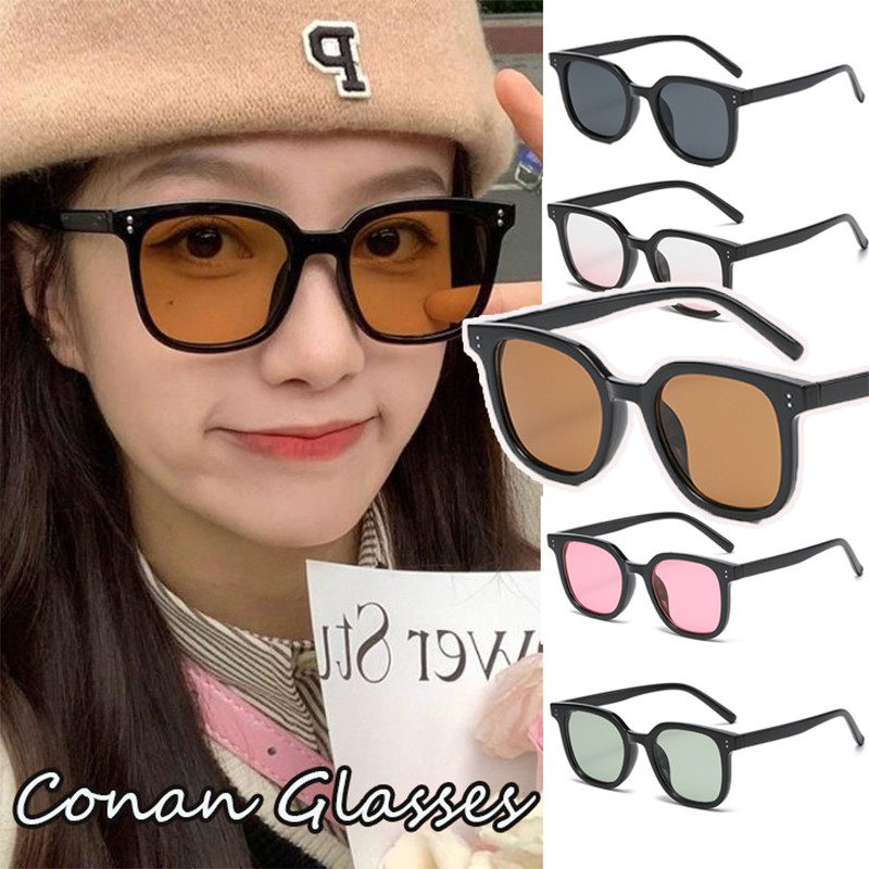 【ZM Glasses】แว่นกันแดดแฟชั่น สีน้ำตาลไล่ระดับ แว่นตาอาย แว่นกันแดดผู้ชายและผู้หญิง แว่นกันแดด เอ็มเจ