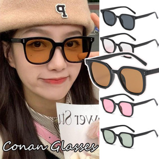 【ZM Glasses】แว่นกันแดดแฟชั่น สีน้ำตาลไล่ระดับ แว่นตาอาย แว่น…
