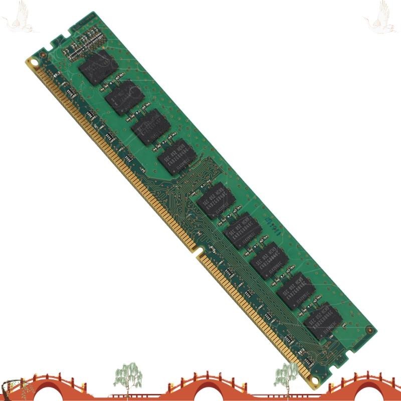 Qeufjhpoo แรมหน่วยความจํา 4GB 2RX8 PC3-10600E 1.5V DDR3 1333MHz ECC สําหรับเซิร์ฟเวอร์ Workstation(4G)