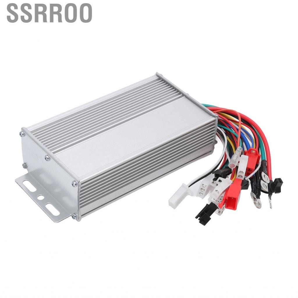 Ssrroo Brushless Motor Controller 500W Waterproof Electric Bicycle Control Box for Go Karts Scooters