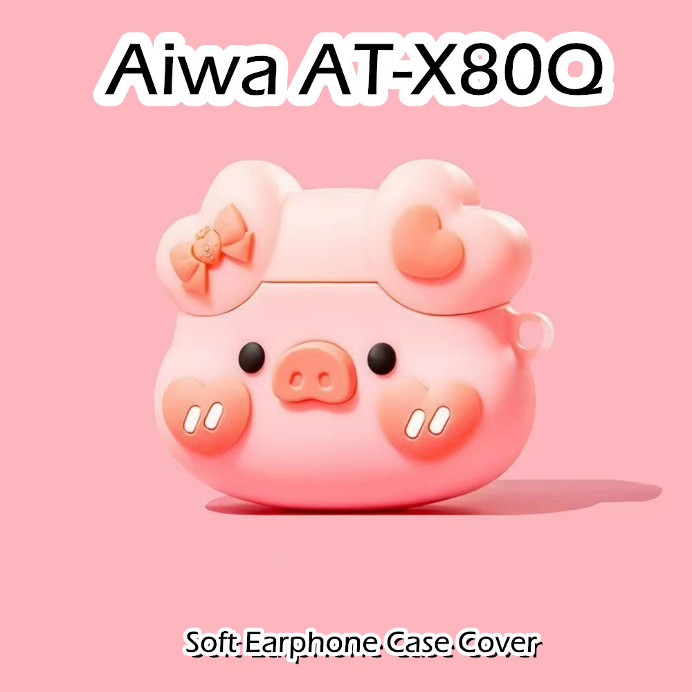 【imamura】นําไปใช้กับ Aiwa AT-X80Q เคส Case เคสหูฟัง การ์ตูนชุดนวัตกรรม ซิลิโคนนุ่ม เคส เคสหูฟัง NO.1