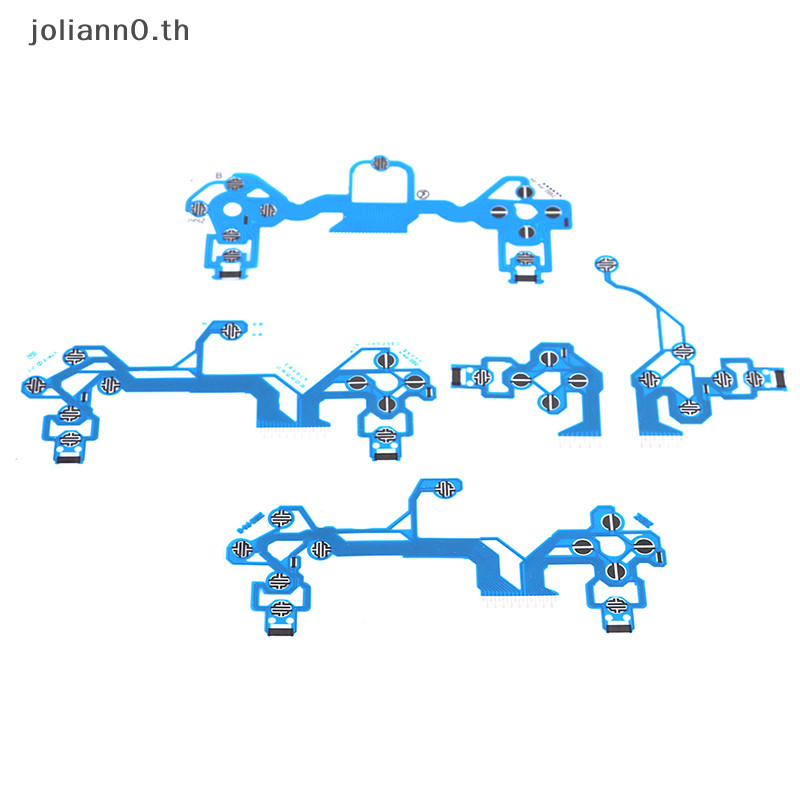 Joliann0 ฟิล์มควบคุมจอยเกม สีฟ้า สําหรับ PS4 DS4 PRO Slim JDS 050 040 030 010 th