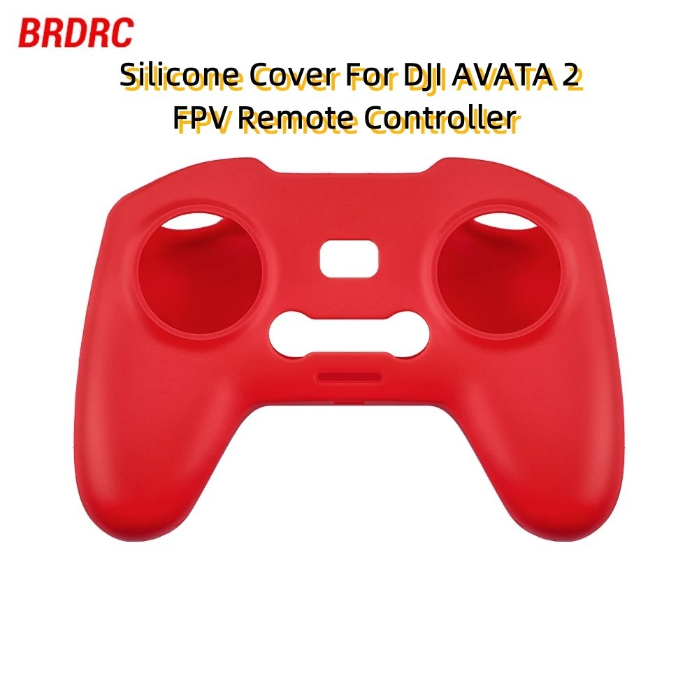 ปลอกซิลิโคนป้องกันรอยขีดข่วนป้องกันกรณีเปลือกนุ่มสําหรับ DJI AVATA 2 / 1 FPV รีโมทคอนโทรล 3 / 2 อุปกรณ์เสริม