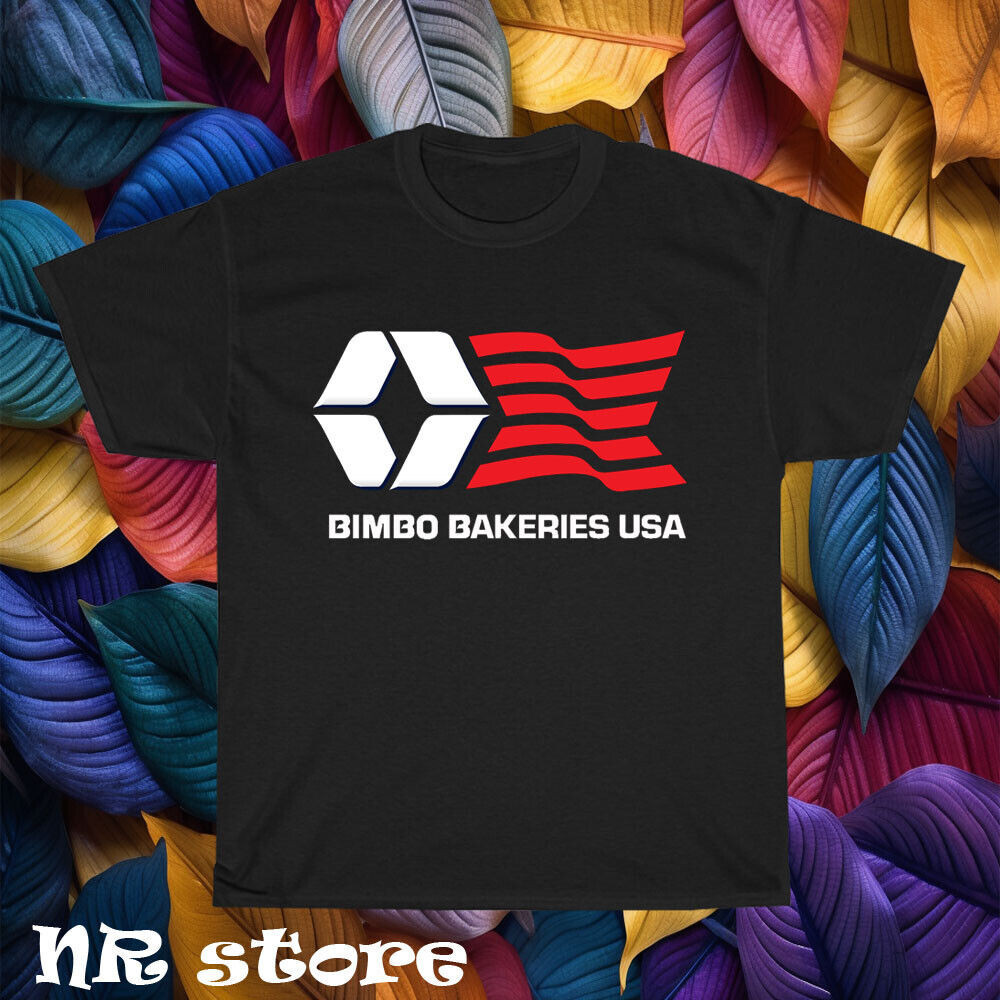 เสื้อยืดโลโก้ Bimbo Bakeries ใหม่สําหรับผู้ชาย