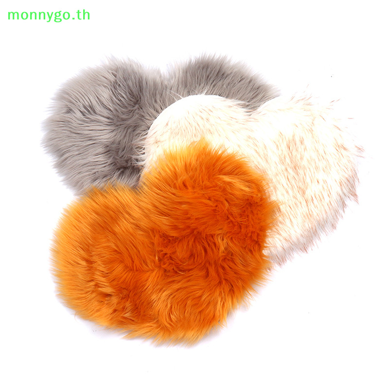 Monnygo Heart Shape Hand Rest Nail Cushion Nail Art Photo Background Fluffy Table Pad TH