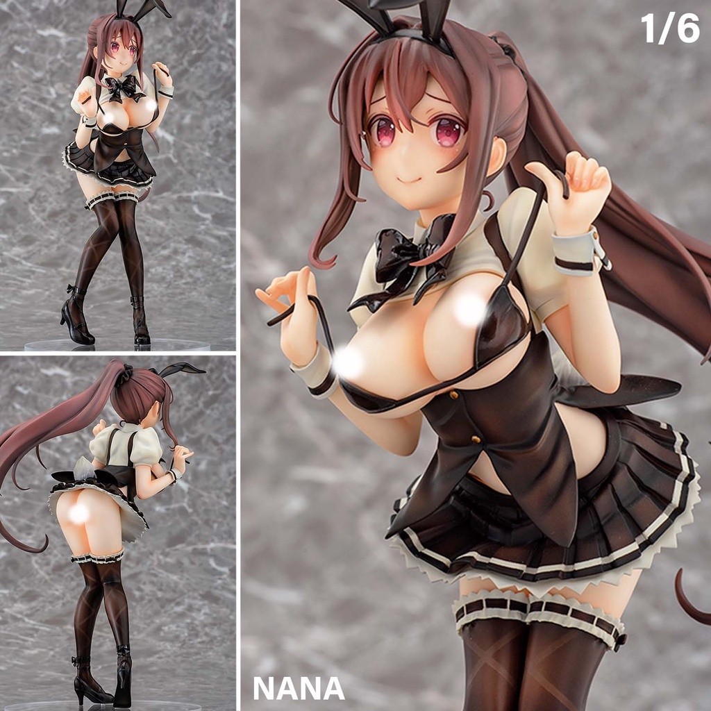 พร้อมส่ง Figure ฟิกเกอร์ Native Takei Oki Original Character Bunny Girl Nana นานะสาวเสิร์ฟ ชุดกระต่าย SkyTube ModelAnime