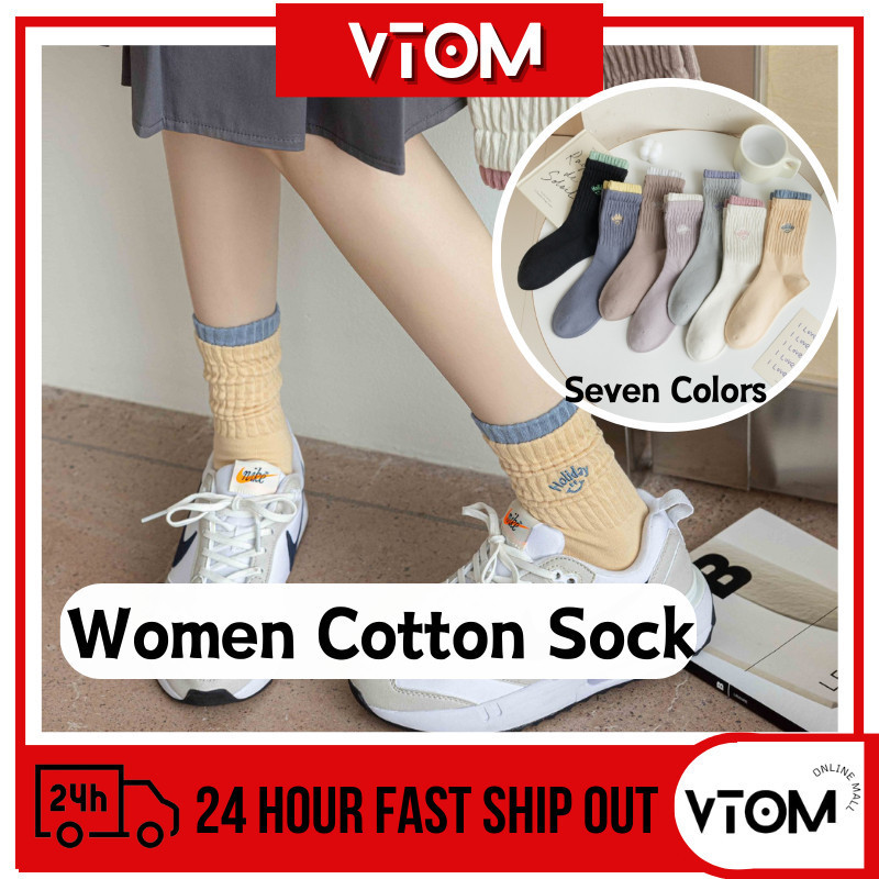 VTOM Socks Women Cotton