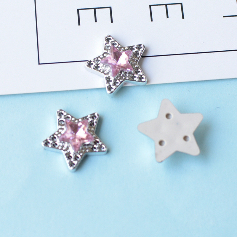 8pcs Electroplated Love ยิ ้ ม Face Star DIY รองเท ้ าหัวเข ็ มขัดรองเท ้ าตกแต ่ งรองเท ้ า Charms สําหรับ Clog รองเท ้ าแตะรองเท ้ า jibbits สําหรับ crosc